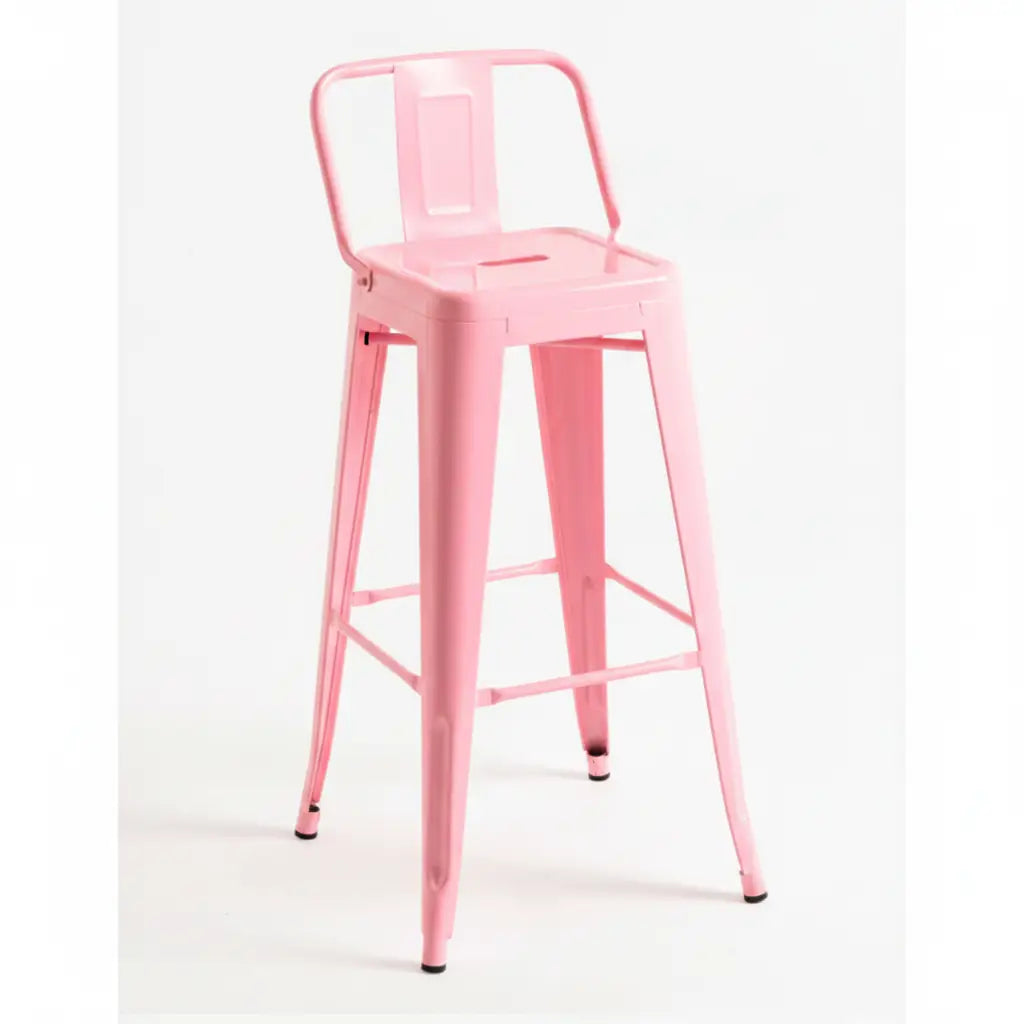 Location Chaise Haute Tolix Rose | GP Loco Événement