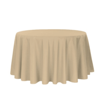 Location Nappe Ronde Beige 300 x 300
