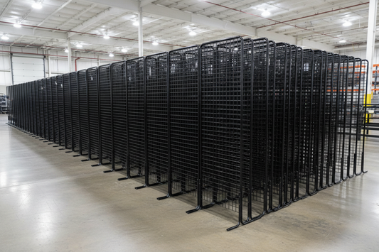 Location grilles d'exposition – Disponibles, livrées en Île-de-France
