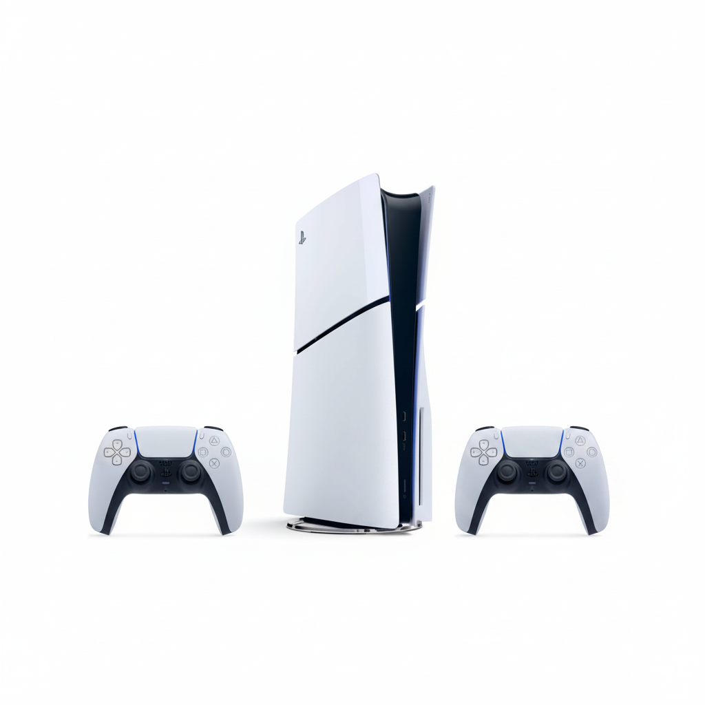 Console PS5 avec deux manettes sans fil en location pour événement à Paris et Île-de-France