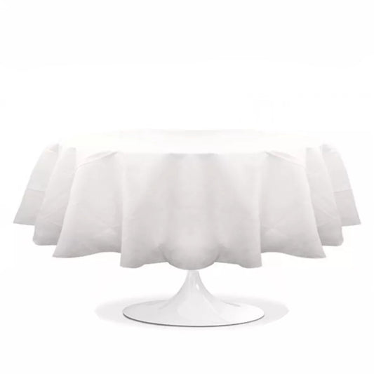 Location Nappe Ronde Blanche 240cm