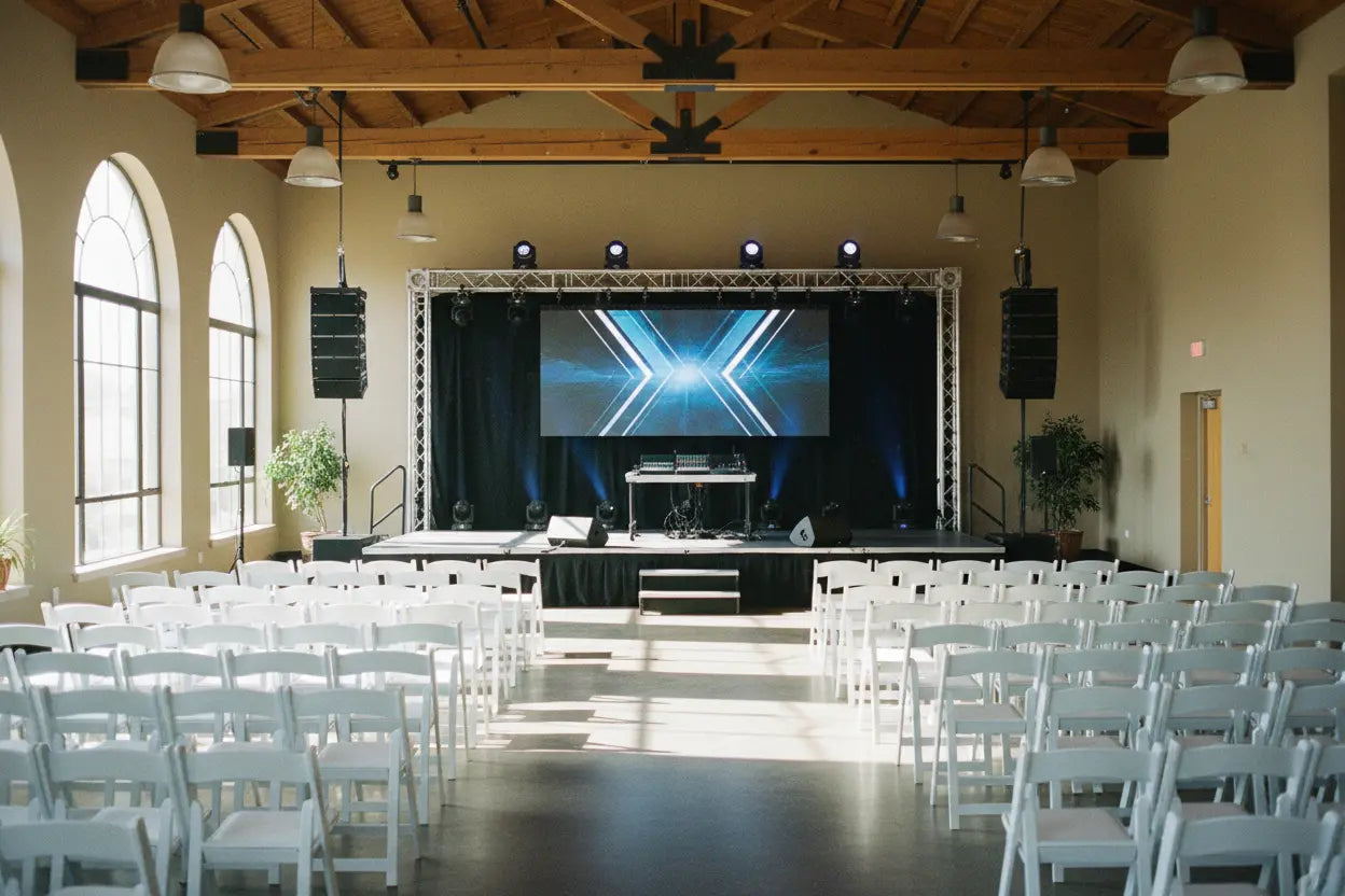 Location mobilier événementiel lumineux Paris Île-de-France — GP LOCO EVENEMENT"