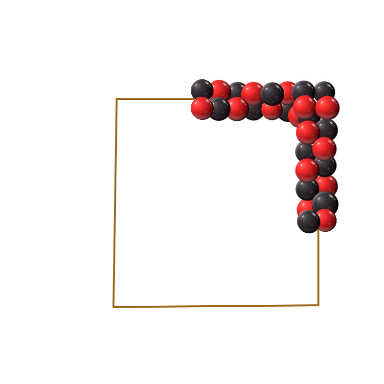 Location Arche de Ballons 1/2 Carrée Classique – GP LOCO ÉVÉNEMENT