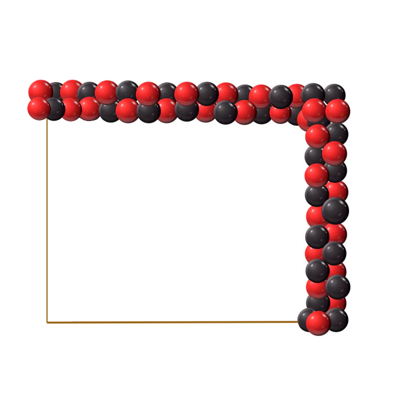 Location Arche de Ballons 2/3 Carrée Classique – GP LOCO ÉVÉNEMENT