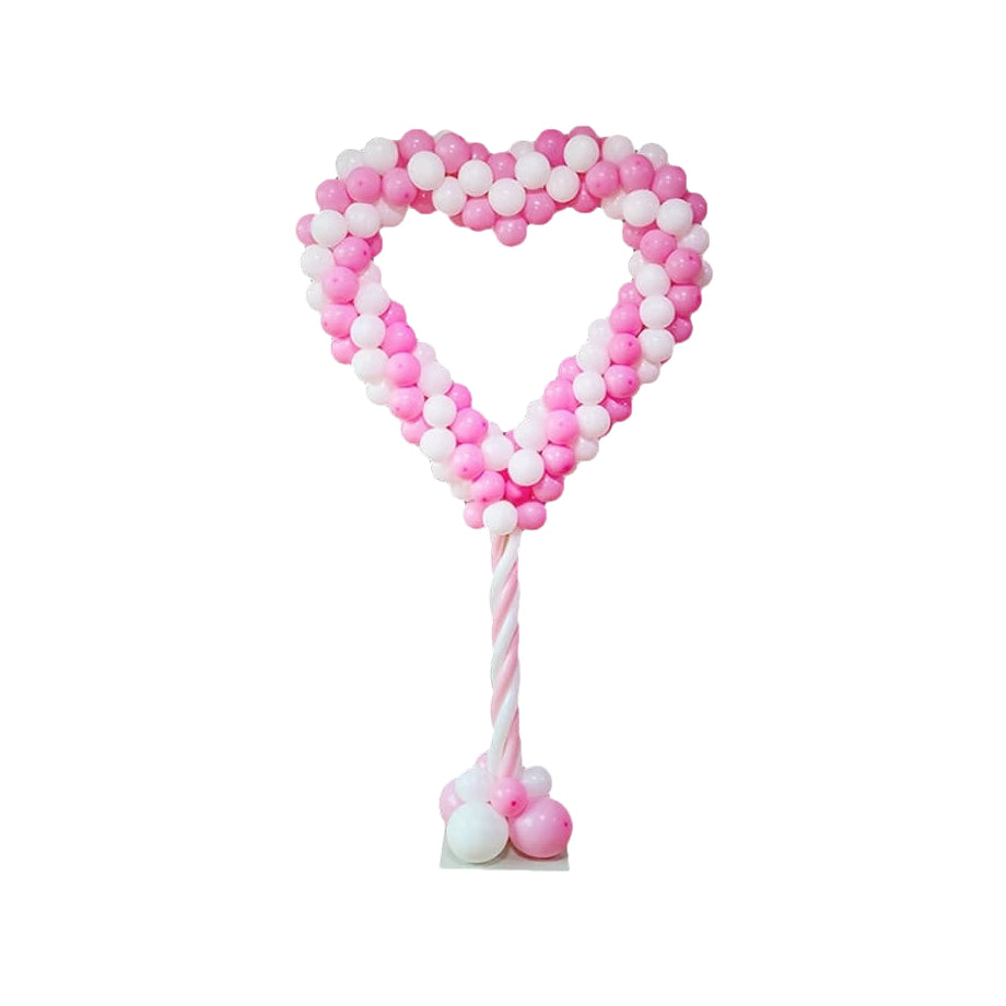 Location Colonne de Ballons Coeur H230