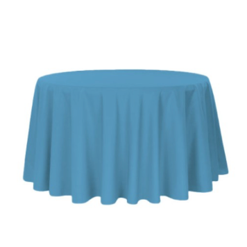 Location Nappe Ronde Bleu 300 x 300