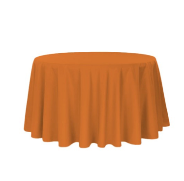 Location Nappe Ronde Orange 300 x 300 - GP LOCO EVENEMENT