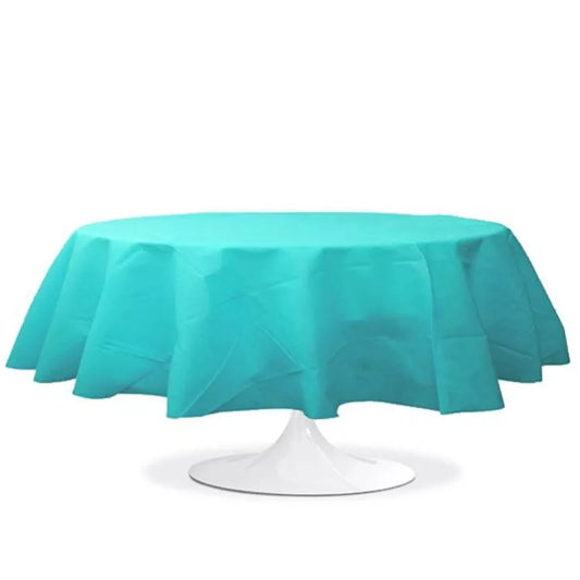 Location Nappe Ronde Turquoise 240cm