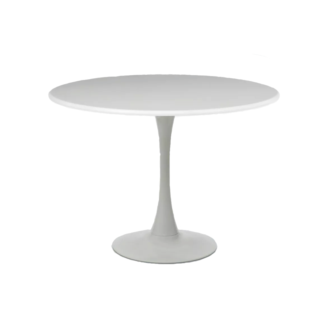 Location Table Ronde 120cm Elsa Blanche - GP LOCO EVENEMENT