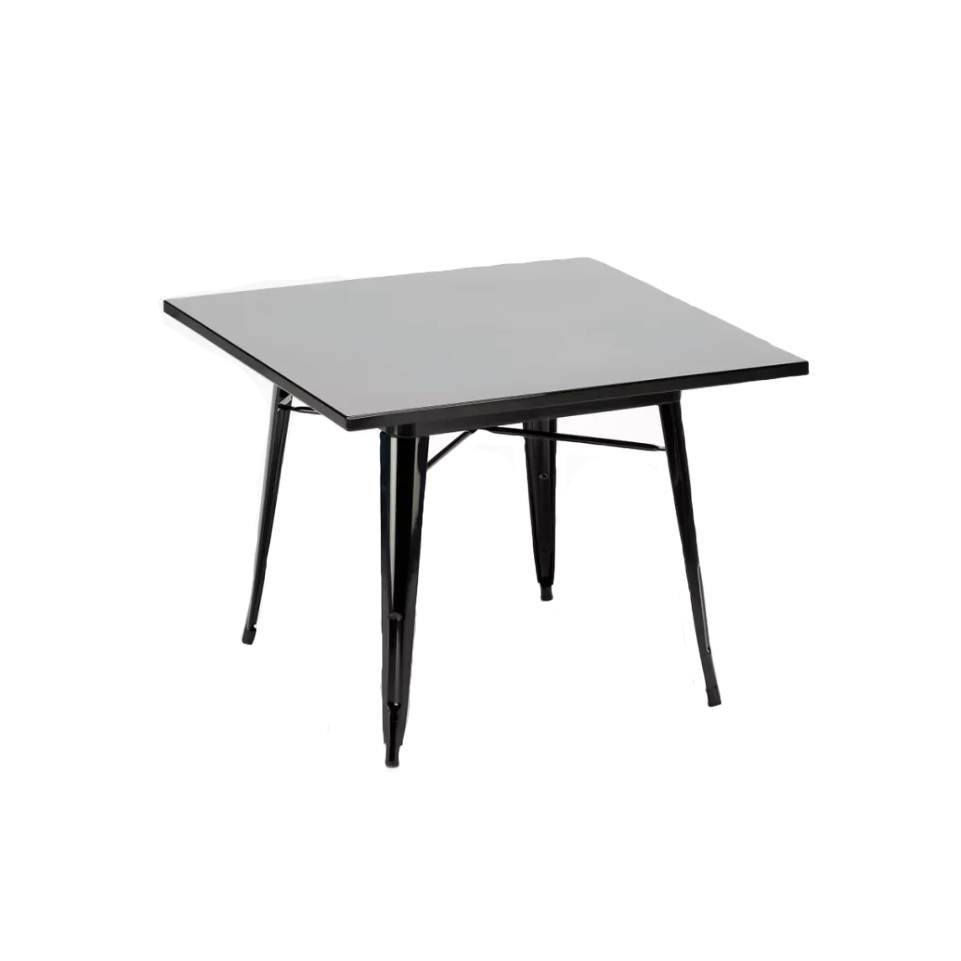 Location Table Tolix Noire 80cm