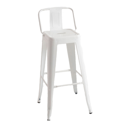 Location Chaise Haute Tolix Blanc