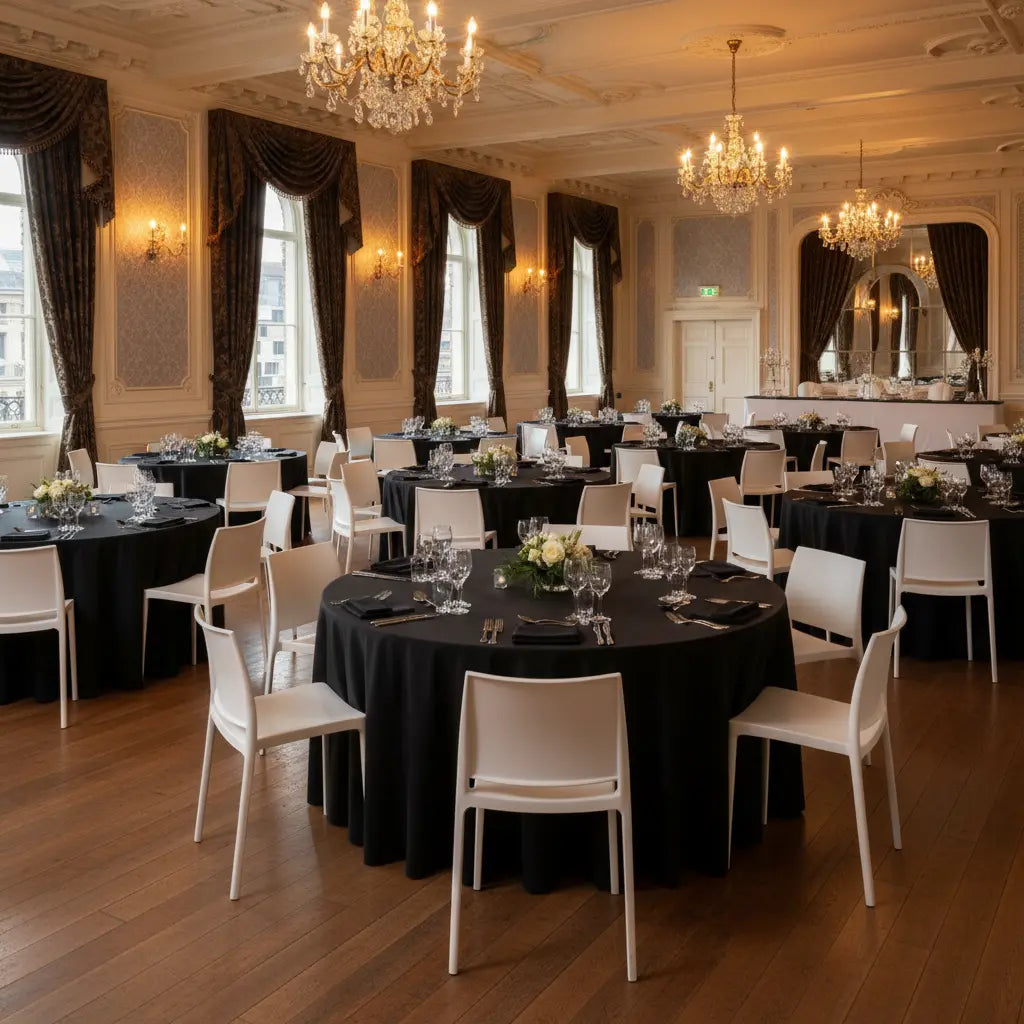 Location Table Pliante Ronde 150cm pour Événements