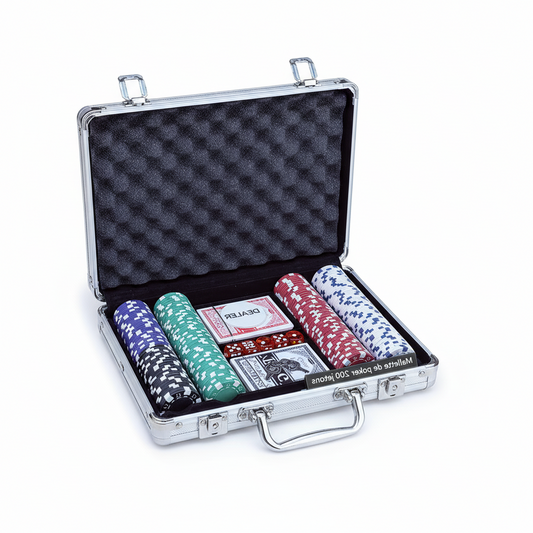 Malette de poker Buffalo 200 jetons en location pour événement à Paris – GP Loco Événement
