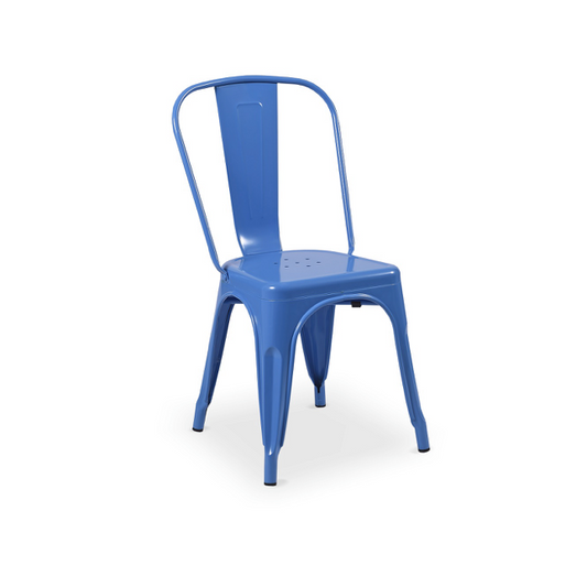 Location Chaise Tolix Bleue pour événements et réceptions 