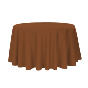 Location Nappe Ronde Marron 300 x 300