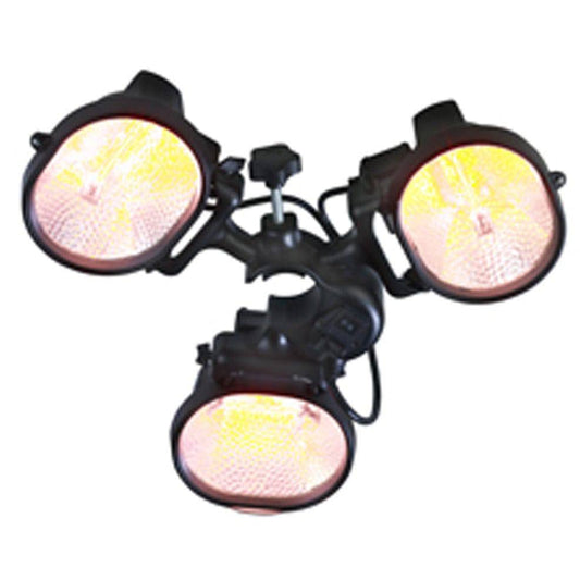 Lampe 3 spots (160W) pour tentes pliantes - GP LOCO EVENEMENT