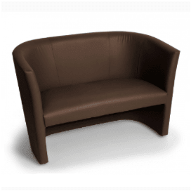 Location Canapé Barracuda Marron 120 - GP LOCO EVENEMENT