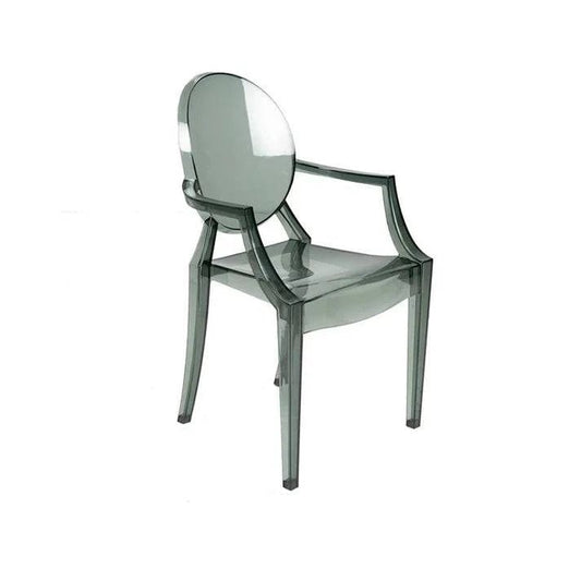 Location Chaise Ghost Noire/Verte Transparente - GP LOCO EVENEMENT