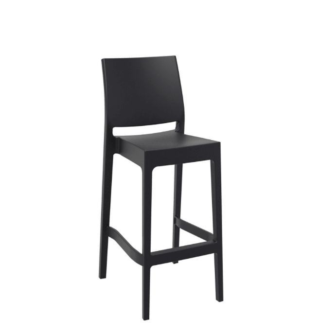 Location Chaise Haute Tobo Noir - GP LOCO EVENEMENT