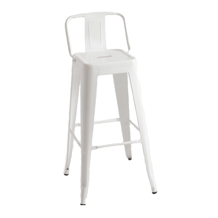 Location Chaise Haute Tolix Blanc - GP LOCO EVENEMENT