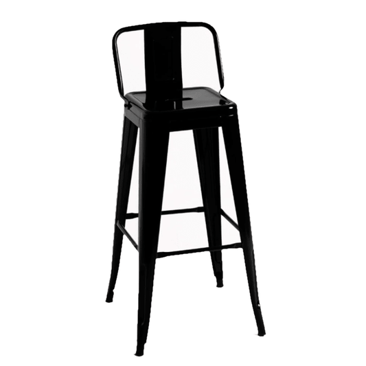 Location Chaise Haute Tolix Noir - GP LOCO EVENEMENT