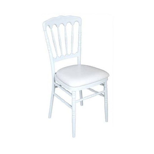 Location Chaises Napoléon Blanches Paris & Île - de - France - GP LOCO EVENEMENT