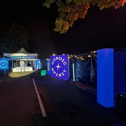 Location Colonne Carrée 192 Lumineuse - GP LOCO EVENEMENT