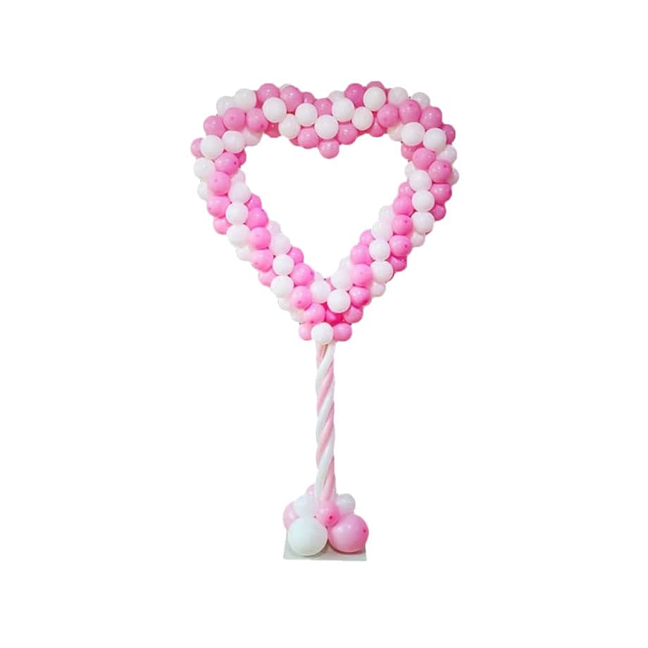 Location Colonne de Ballons Coeur H230 - GP LOCO EVENEMENT