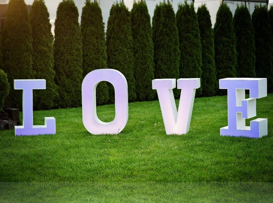 Location Lettres Love Lumineuses - Modèle 1 - GP LOCO EVENEMENT