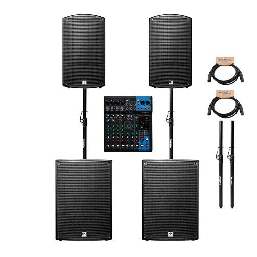 Location Pack Sonorisation 250 Personnes 5400w - GP LOCO EVENEMENT