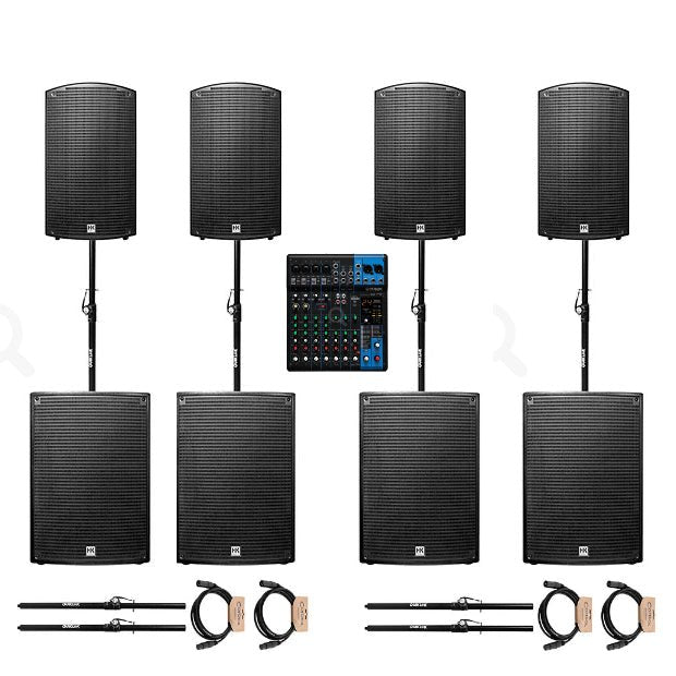 Location Pack Sonorisation 500 Personnes 10800w - GP LOCO EVENEMENT