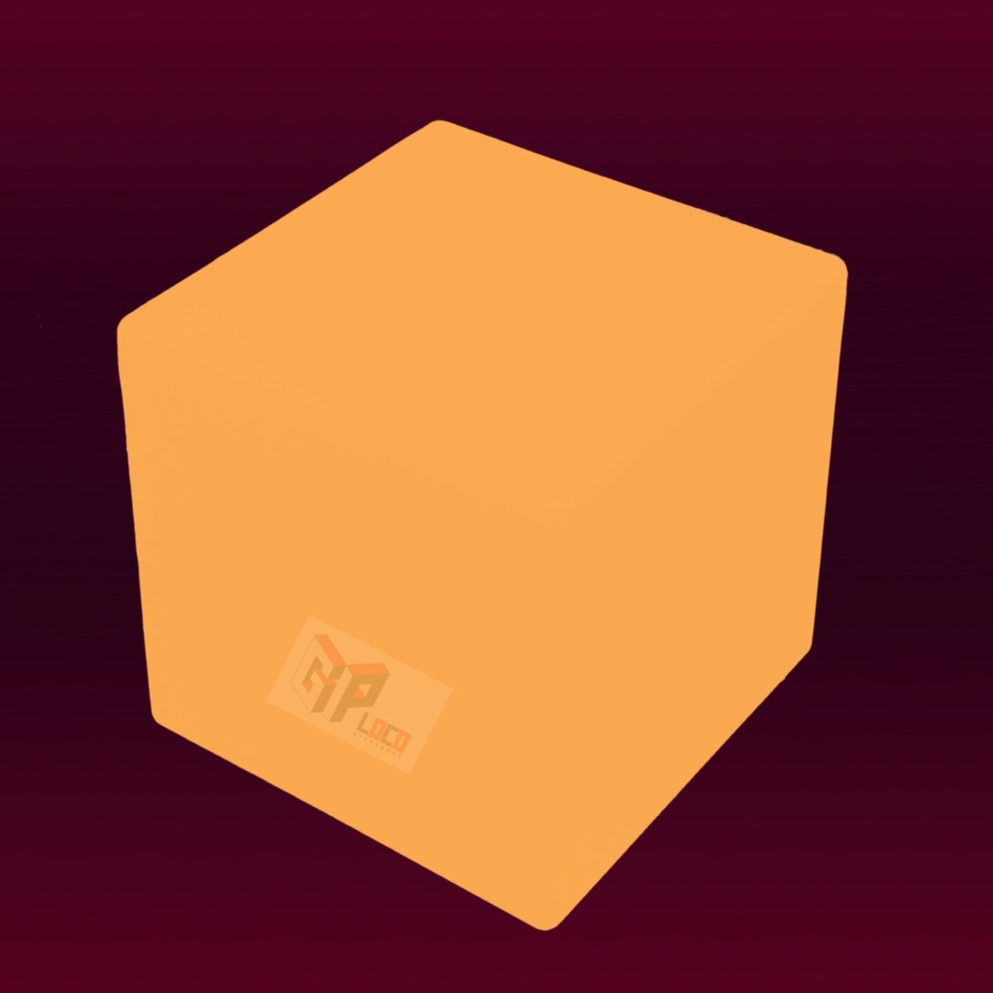 Location Pouf 40 Lumineux - GP LOCO EVENEMENT