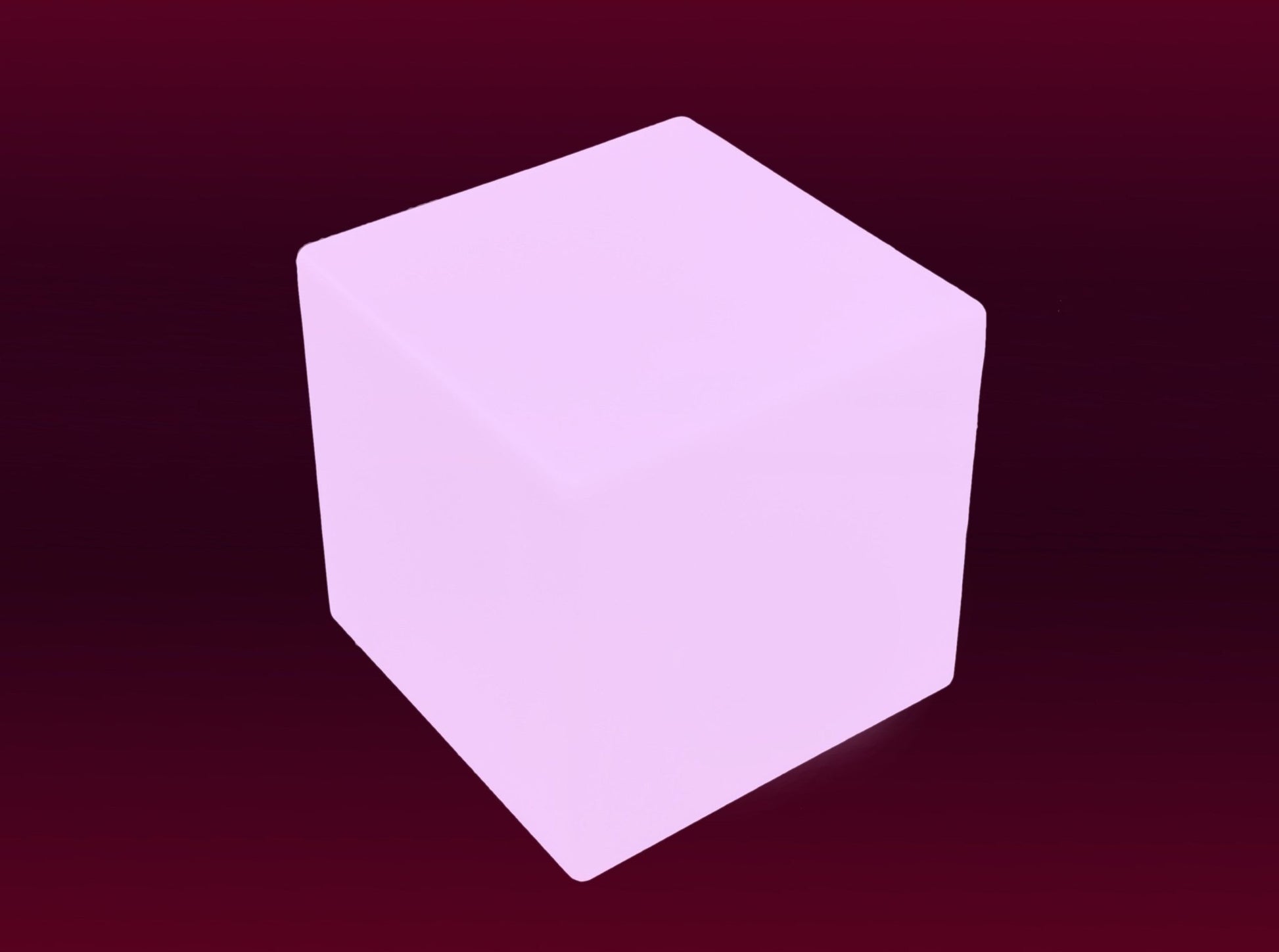 Location Pouf 40 Lumineux - GP LOCO EVENEMENT