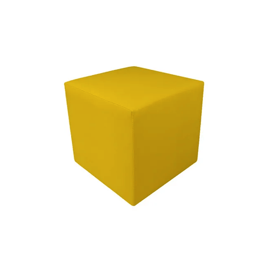 Location Pouf Jaune 40x40cm - GP LOCO EVENEMENT