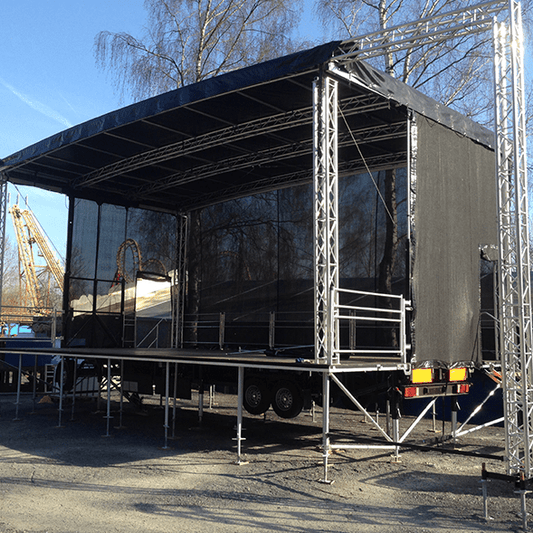 Location Scène Mobile 36m2 - GP LOCO EVENEMENT