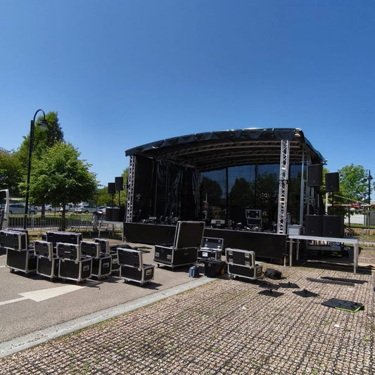 Location Scène Mobile 48m2 - GP LOCO EVENEMENT