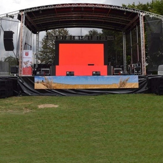 Location Scène Mobile 60m2 - GP LOCO EVENEMENT