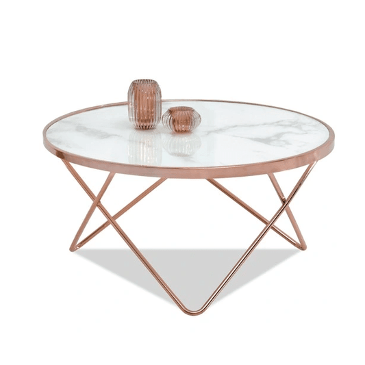 Location Table Basse Amin XL Cuivre - GP LOCO EVENEMENT