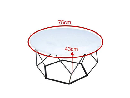 Location Table Basse Forsa Blanche - GP LOCO EVENEMENT