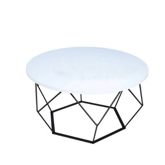Location Table Basse Forsa Blanche - GP LOCO EVENEMENT
