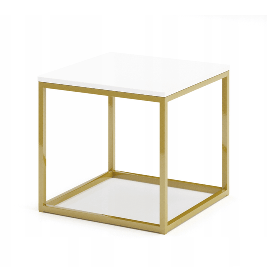 Location Table Basse Neri Blanche Or - GP LOCO EVENEMENT