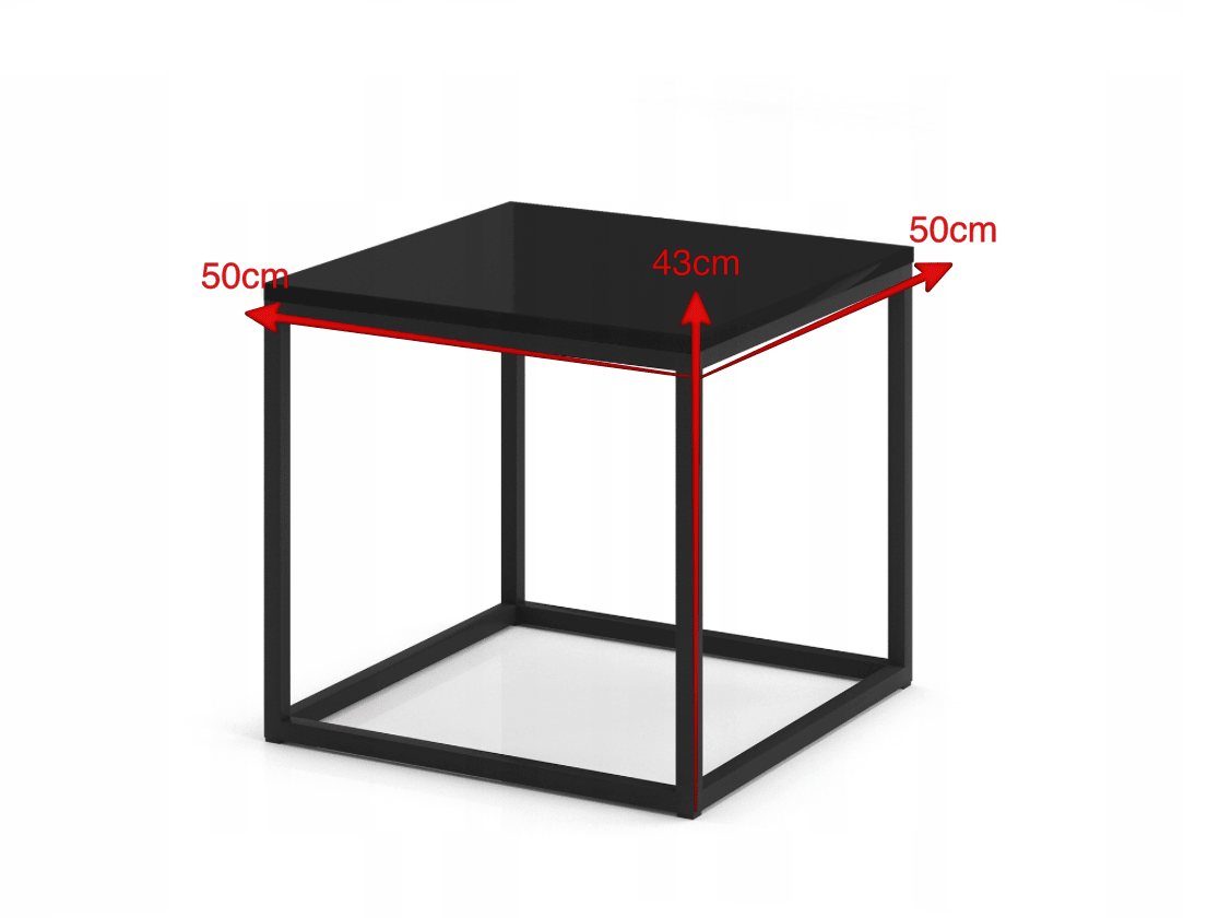 Location Table Basse Neri Noire - GP LOCO EVENEMENT