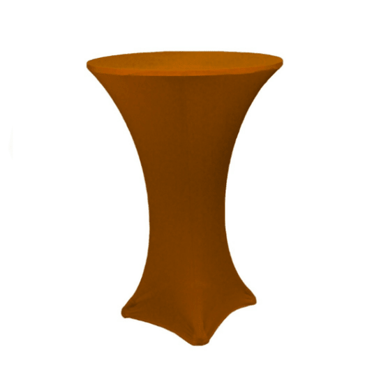 Location Table Haute Pliante Housse Marron - GP LOCO EVENEMENT