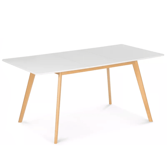 Location Table Scandinave 120 Blanche - GP LOCO EVENEMENT