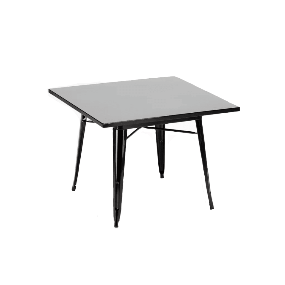 Location Table Tolix Noire 80cm - GP LOCO EVENEMENT