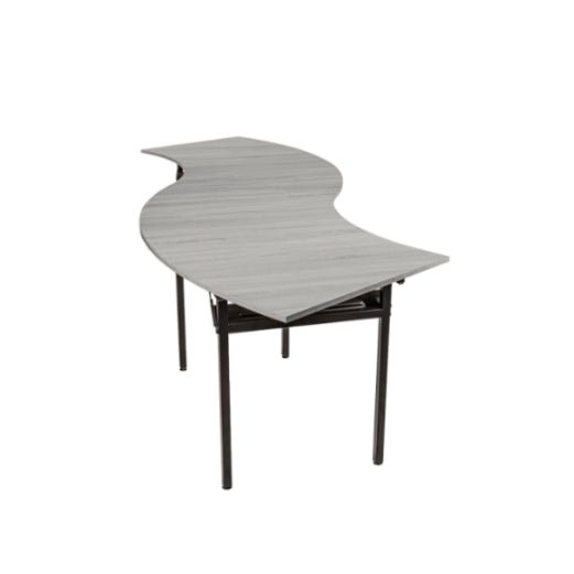 Location Table Vague Bois Clair 190cm - GP LOCO EVENEMENT