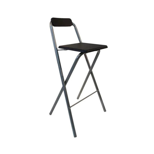 Location Tabouret Haut Pliant Raja Noir - GP LOCO EVENEMENT