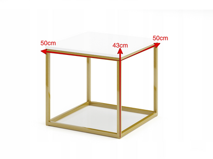 Table Basse Neri Blanche Or Location-GP LOCO EVENEMENT