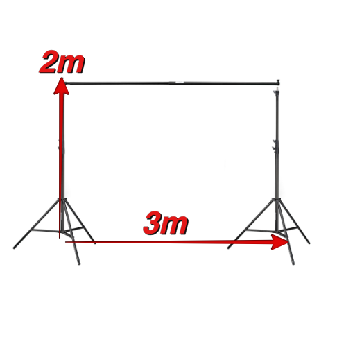 Location Support Photo 2m x 3m-gp loco evenement